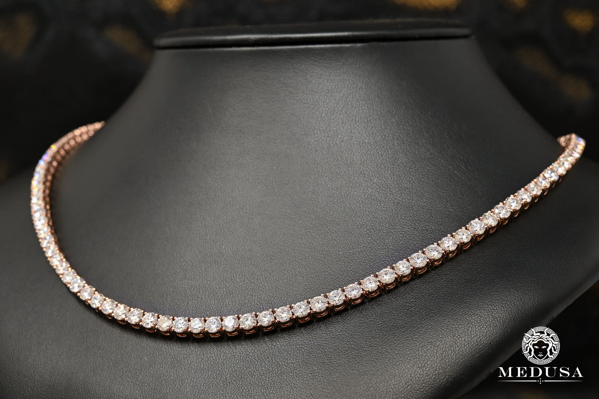 5mm Tennis Chain 4-Prong Rose Gold 30PT