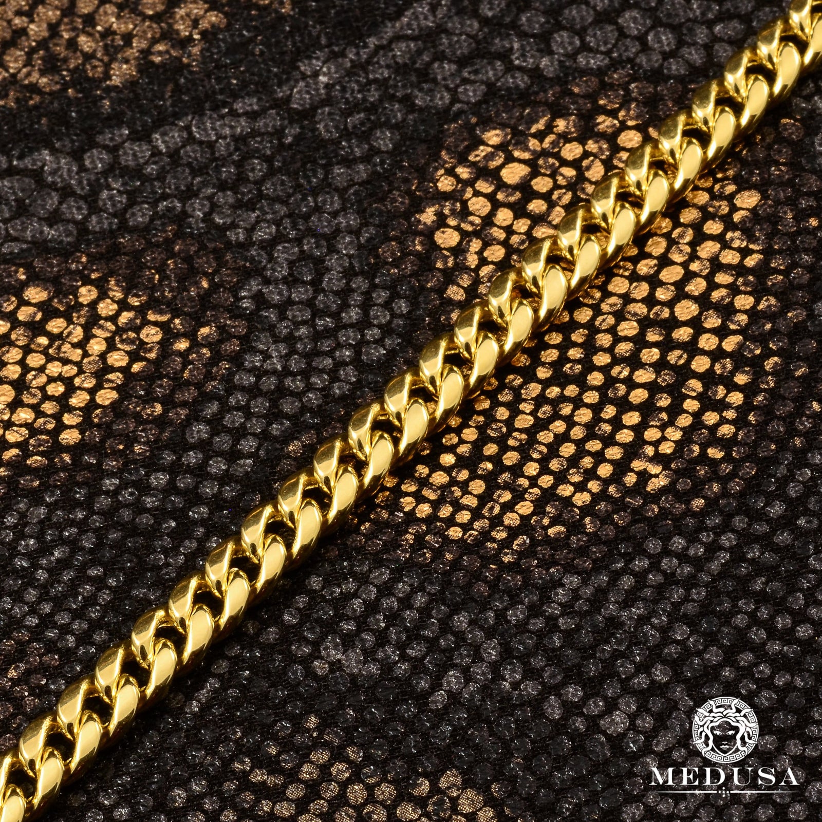 10K Gold Bracelet | Men's Bracelet 6mm Cuban Link Bracelet