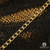 10K Gold Chain | Curb Chain 6mm Concave Curb Link