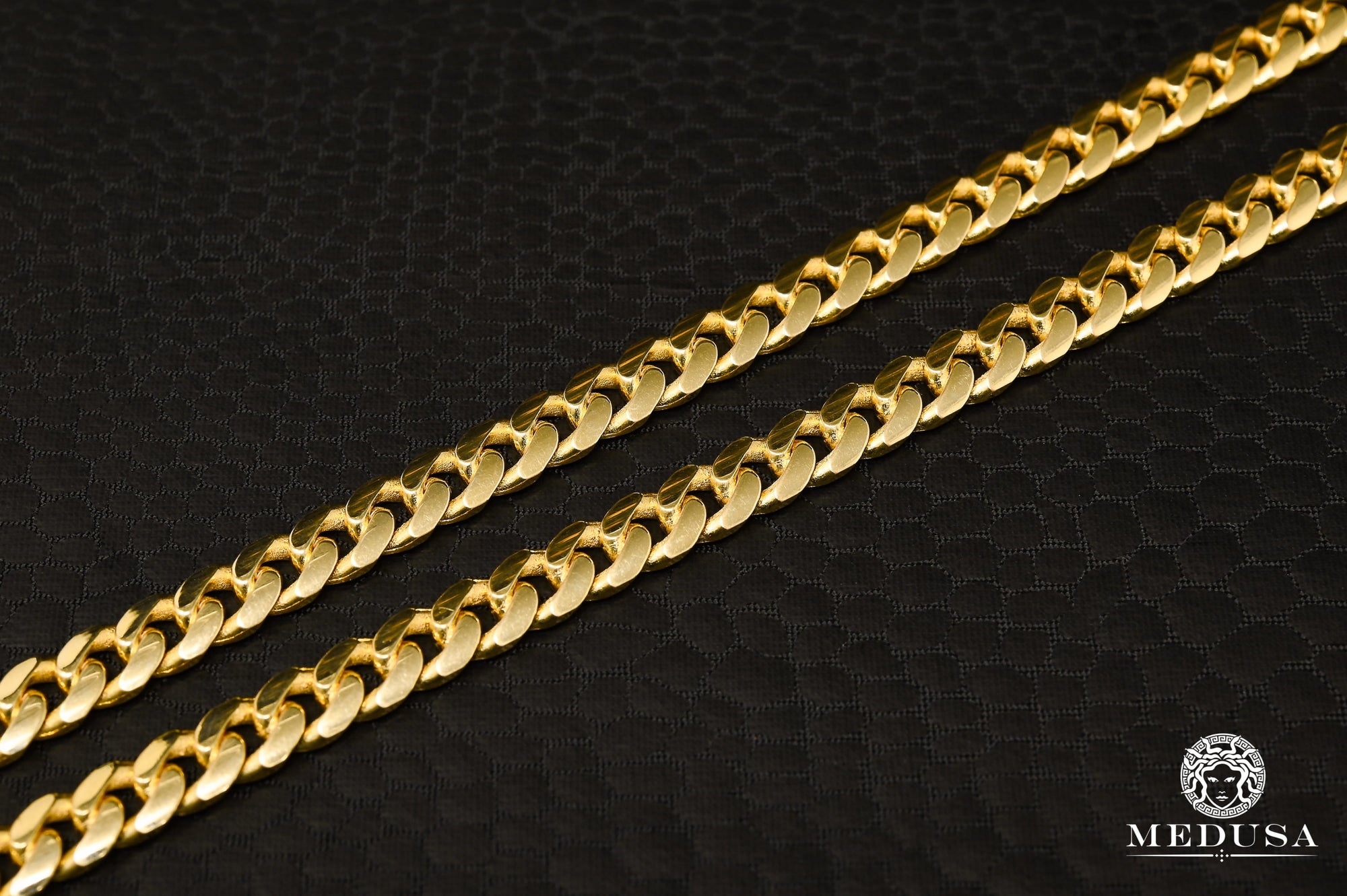 Chaîne en Or 10K | Chaîne 6mm Cuban Link Solid