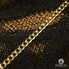 10K Gold Chain | Curb Chain 6mm Flat Curb Link