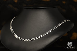 6mm Flat Curb Or Blanc - 16'' / Or Blanc