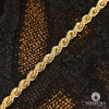 10K Gold Chain | 6mm chain Rope