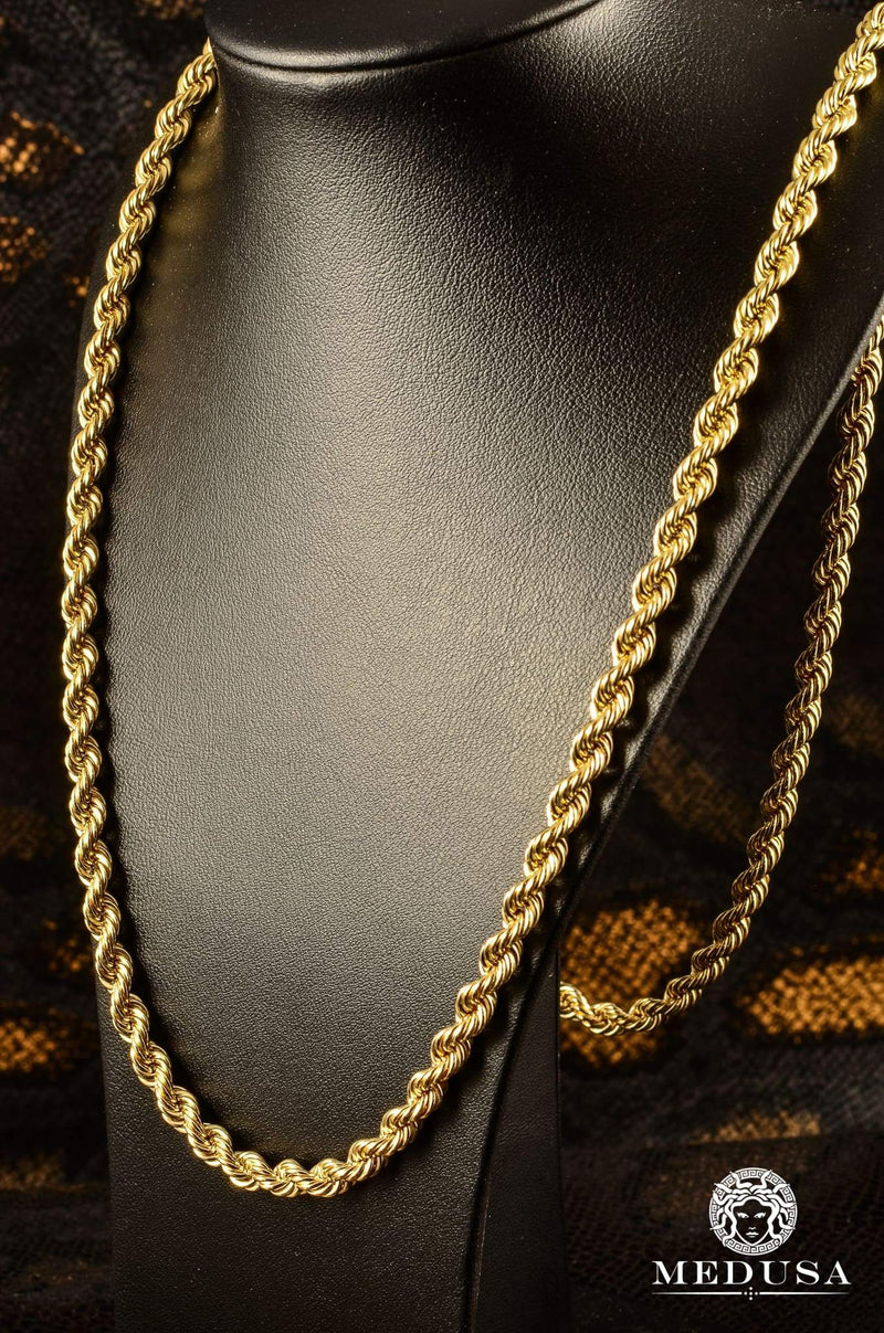 10K Gold Chain | 6mm chain Rope