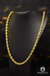 14K Gold Chain | 6mm chain Rope Solid 585