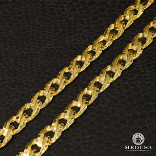 7.5mm Meshy MA1 Bracelet  - 7'' / Yellow Gold