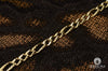 10K Gold Bracelet | Men&#39;s Bracelet 7mm Figaro Bracelet MA339