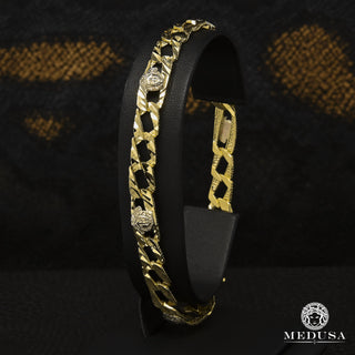7mm Bracelet Gianni M339 - 8'' / Or 2 Tons