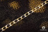 10K Gold Chain | Curb Chain 7mm Meshy MA45