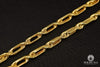 10K Gold Chain | 7mm chain Rope Milano