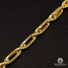 10K Gold Chain | 7mm chain Rope Milano