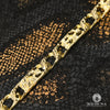 10K Gold Chain | Curb Chain 8mm Meshy M-Nugget