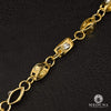 14K Gold Chain | 8mm Rollo Bullet Chain