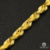 10K Gold Chain | 8mm chain Rope Solid