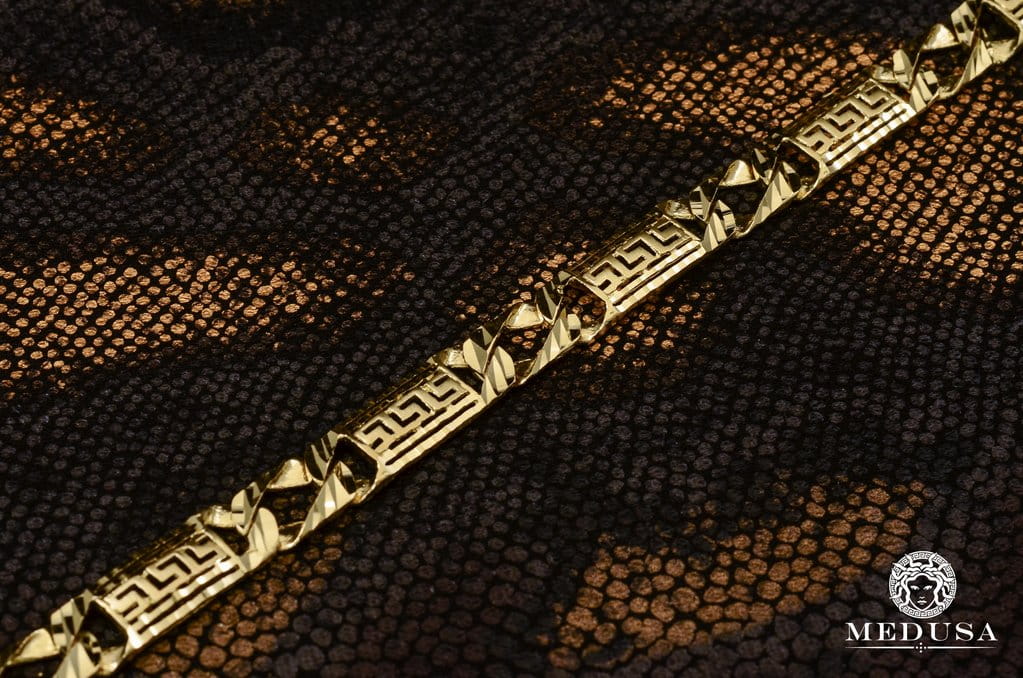 Chaîne en Or 10K | Chaîne Gourmette 9mm Gianni M12