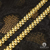 10K Gold Chain | Chain Bracelet 9mm Rolex Chain