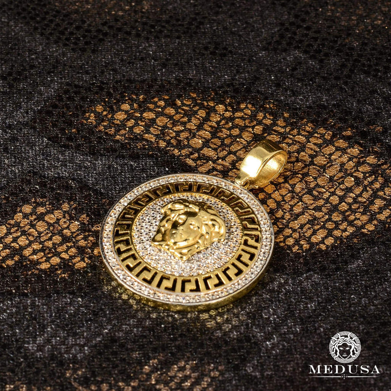 10K Gold Pendant | Medallion Artemis F1 Yellow Gold
