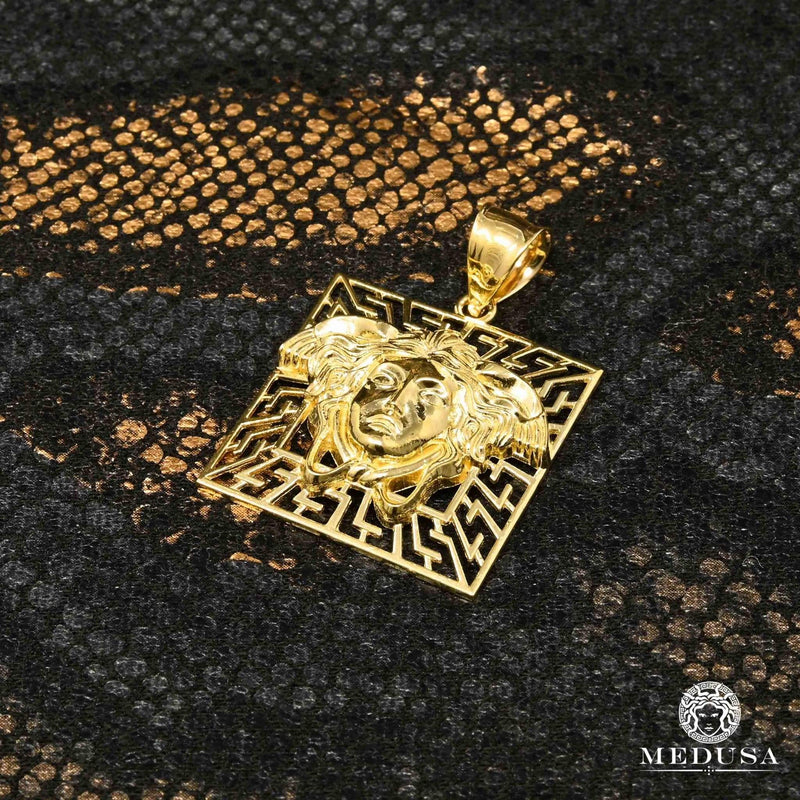 10K Gold Pendant | Medallion Artemis F13 Yellow Gold