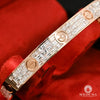 Bracelet Rigide en Or 18K | Bracelet Femme Bangle D7 - Emerald Diamant