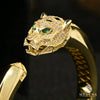 10K Gold Rigid Bracelet | Women&#39;s Bracelet Bangle X10 - Tiger Yellow Gold