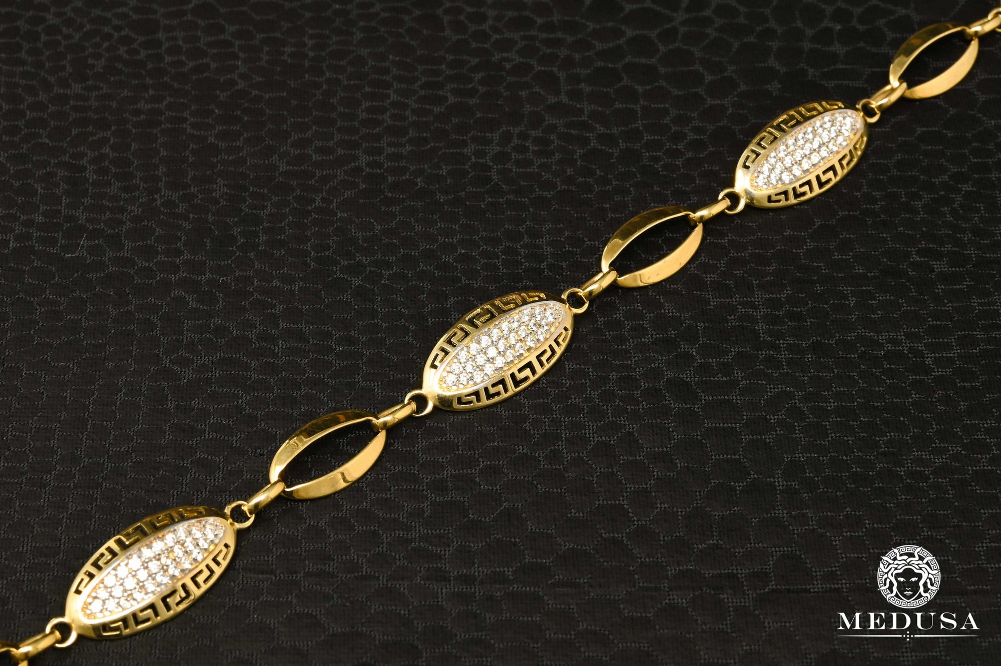 Bracelet en Or 10K | Bracelet Femme Boundless F20 Or Jaune