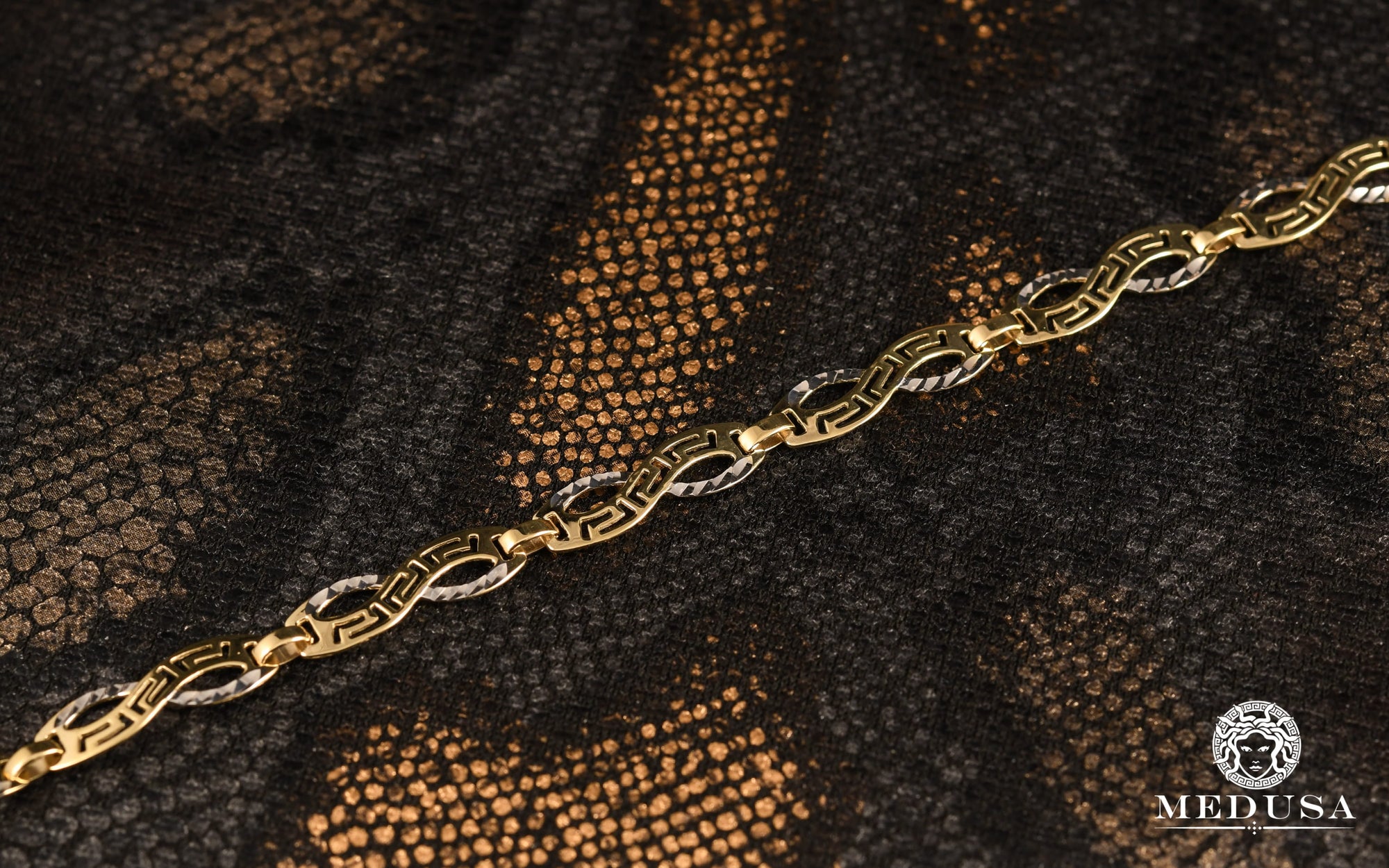 Bracelet en Or 10K | Bracelet Femme Boundless F4 - Infinity