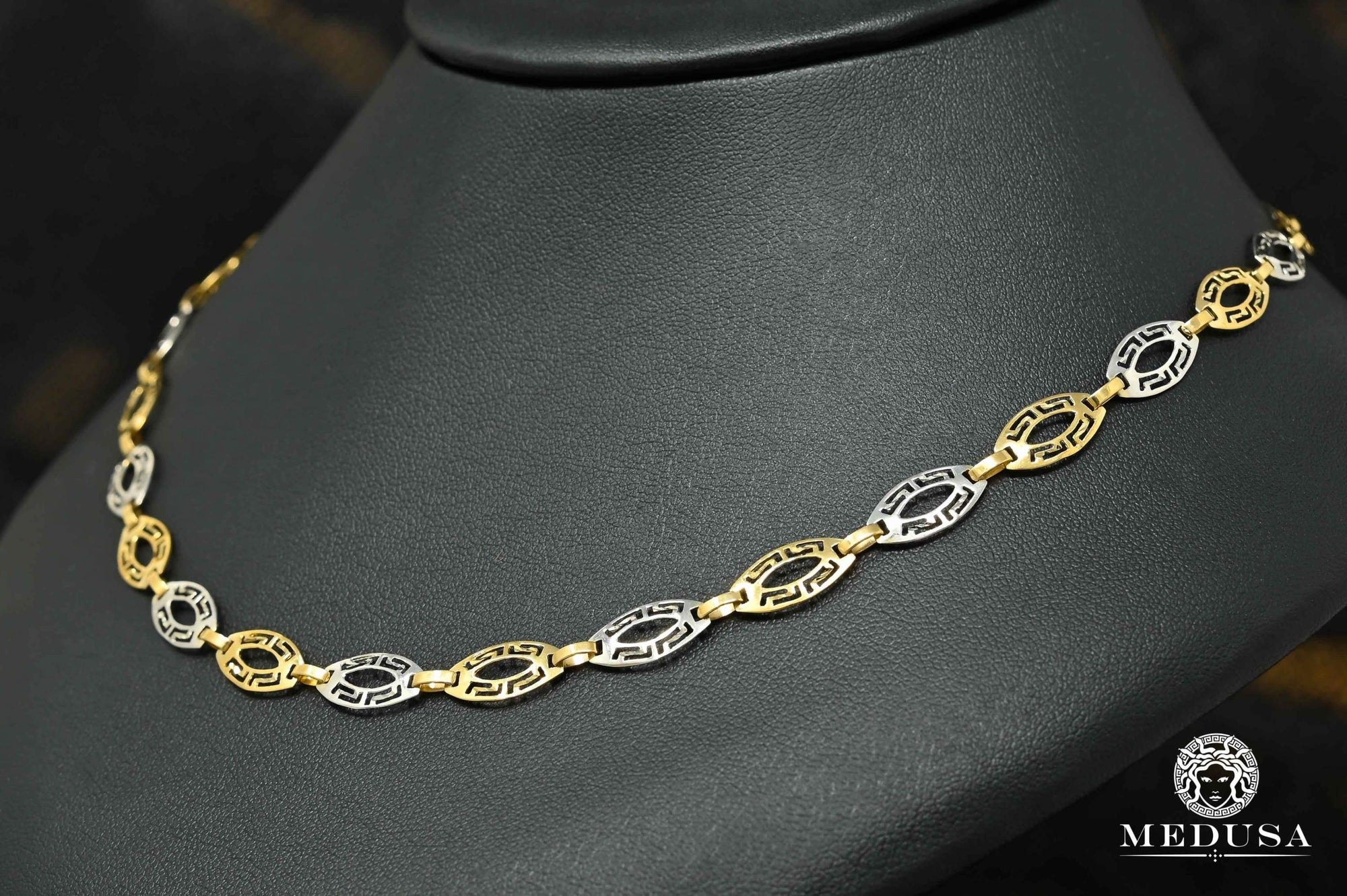 10K Gold Necklace | Women's Necklace Boundless X3 Gold 2 Tones