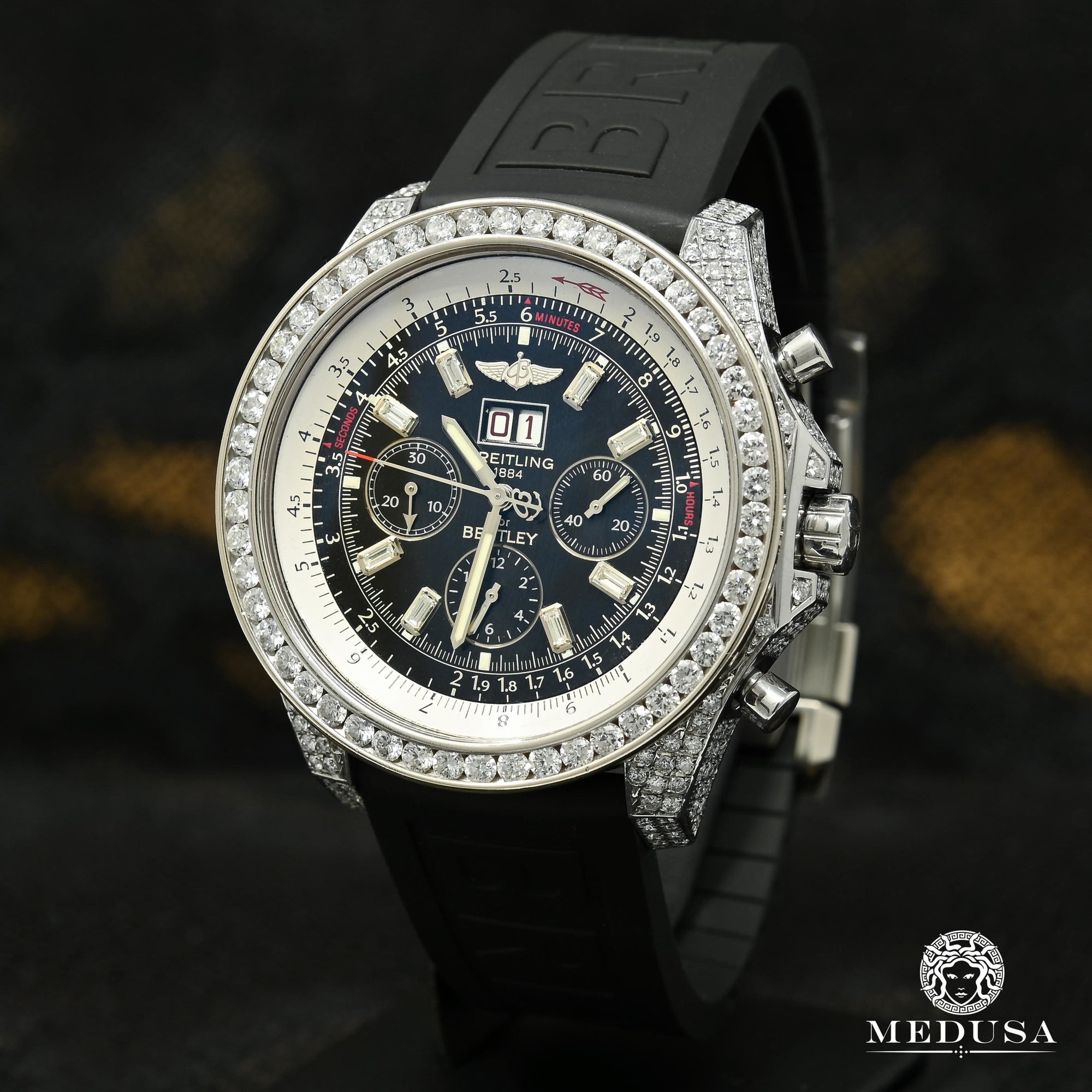 Montre Breitling | Homme for Bentley - Dive Iced Stainless