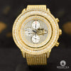 Montre Breitling | Montre Homme Breitling Super Avenger - Gold Iced Out Or