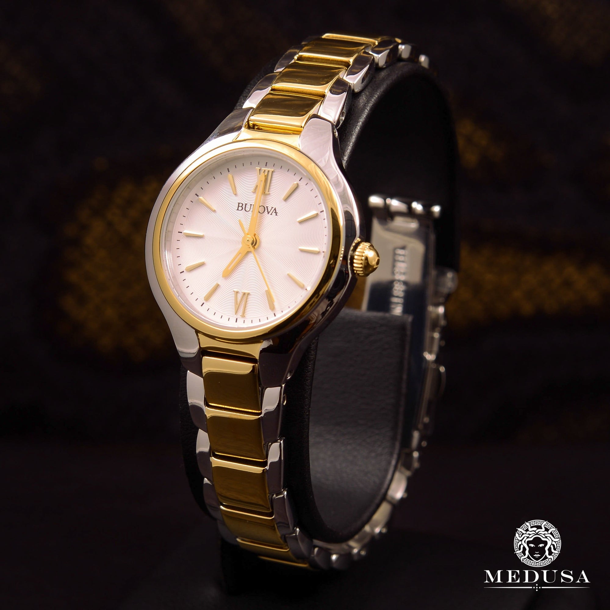 Bulova Watch | Bulova Classic Women's Watch - 98L217 Gold 2 Tones