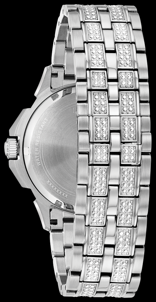 Montre Bulova | Montre Homme Bulova Cristal - 96C134 Swarovski / Stainless