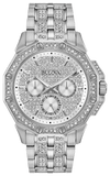 Bulova Watch | Bulova Crystal Men&#39;s Watch - 96C134 Swarovski / Stainless