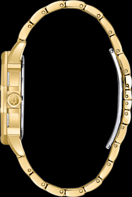 Montre Bulova | Montre Homme Bulova Cristal - 98C126 Swarovski / Or Jaune