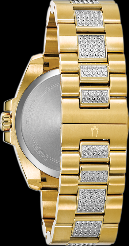 98c128 men's crystal watch online