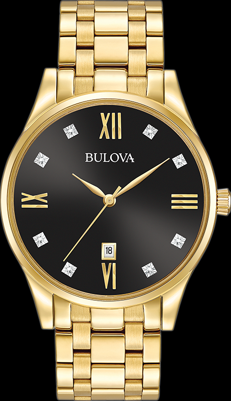 Bulova watch Bulova Diamonds 97D108 Men s watch Medusa jewelry
