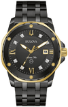 Bulova Watch | Bulova Marine Star Men&#39;s Watch - 98D176 Yellow Gold