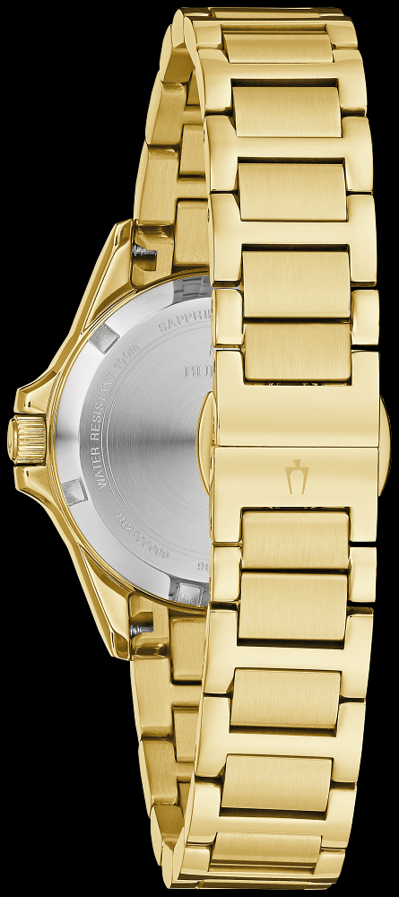 Montre Bulova | Montre Femme Bulova Marine Star - 98R294 Diamant / Or Jaune
