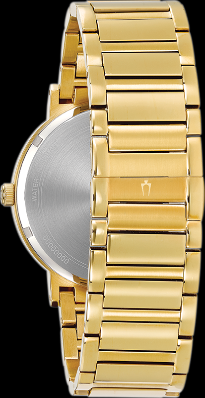 Montre Bulova | Montre Homme Bulova Modern - 97D116 Diamant / Or Jaune