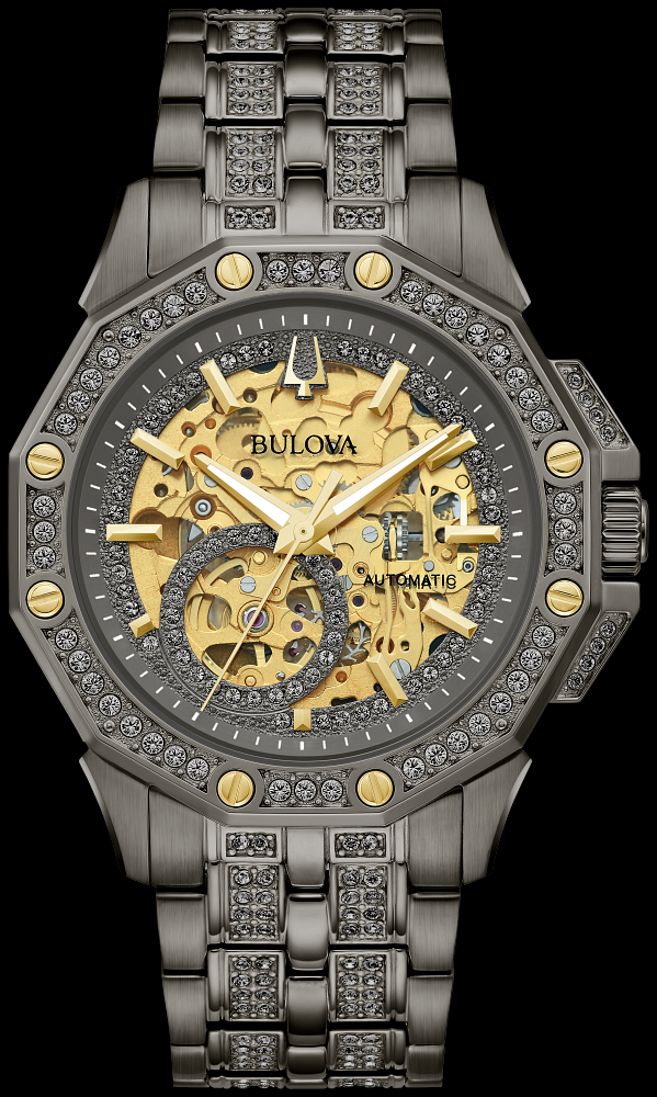 Montre Bulova | Montre Homme Bulova Octava - 98A293 Or Noir