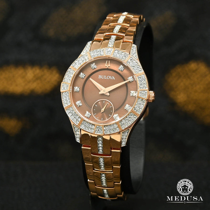 Bulova Watch | Bulova Phantom Women&#39;s Watch - 98L284 Rose Gold