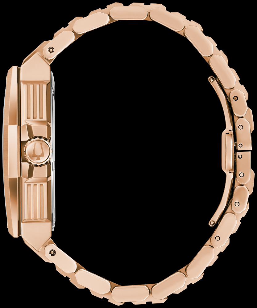 Montre Bulova | Montre Homme Bulova Precisionist - 97D129 Or Rose