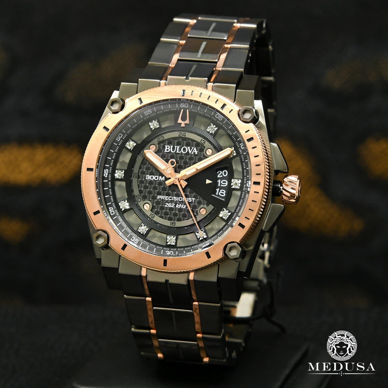 Bulova Watch Bulova Precisionist 98D149 Men's Watch Medusa