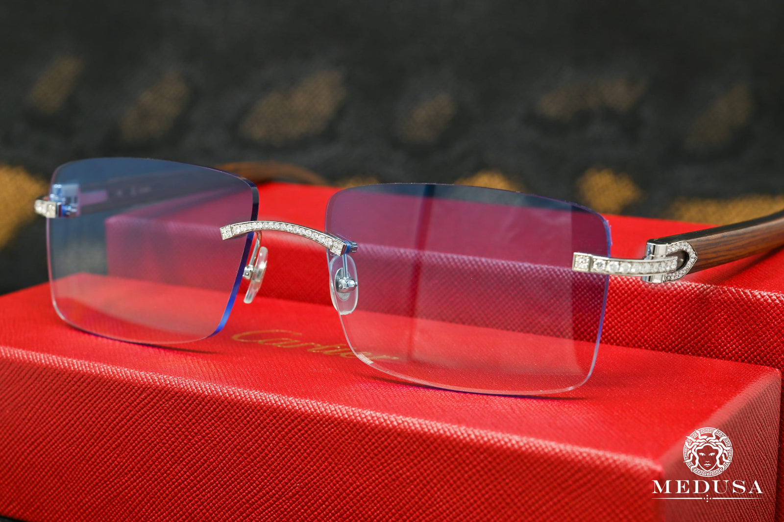 Cartier Signature C | Silver & Wood 