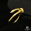 18K Gold Diamond Ring | Women&#39;s Clou D1 Ring - Diamond