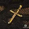 Pendentif en Or 10K | Croix Crucifix X12 3 Tons