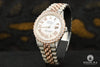 Montre Rolex | Homme Datejust 36mm - Rose 2 Tons Iced Out Or