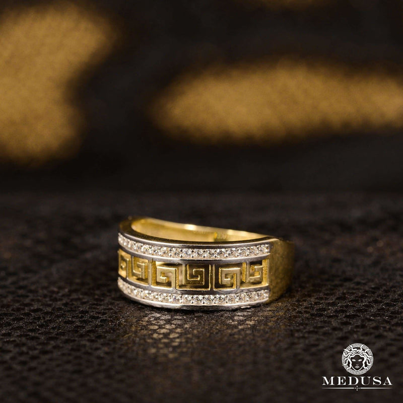 10K Gold Ring | Women&#39;s Ring Diamond F15 Yellow Gold