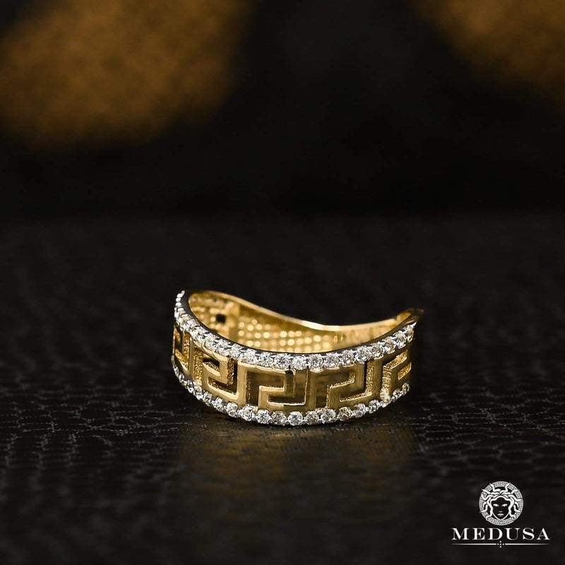 10K Gold Ring | Women&#39;s Ring Diamond F16 Yellow Gold