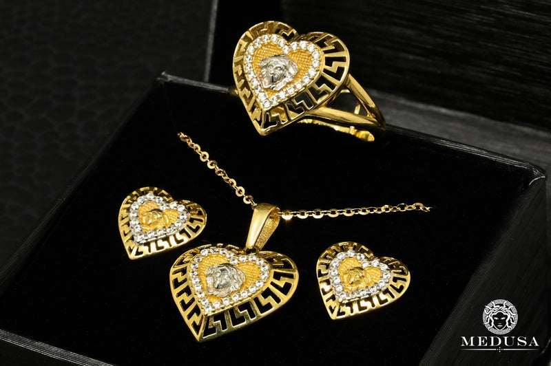10K Gold Necklace | Women&#39;s Diamond X9 Necklace