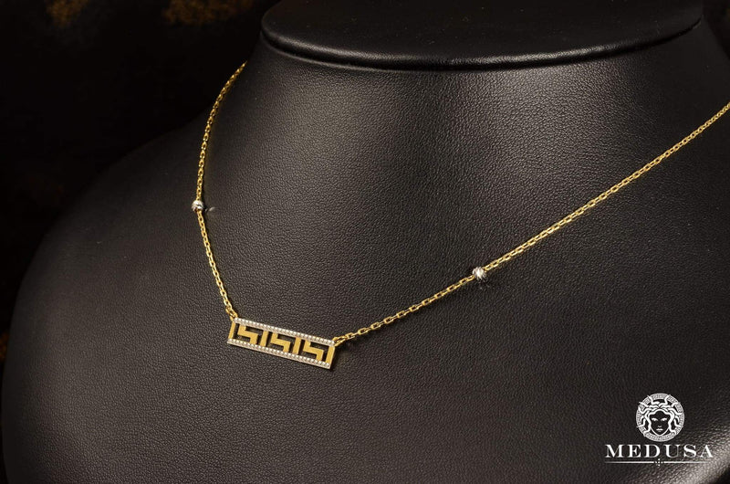 10K Gold Necklace | Women&#39;s Necklace Flimsy X1 Gold 2 Tones